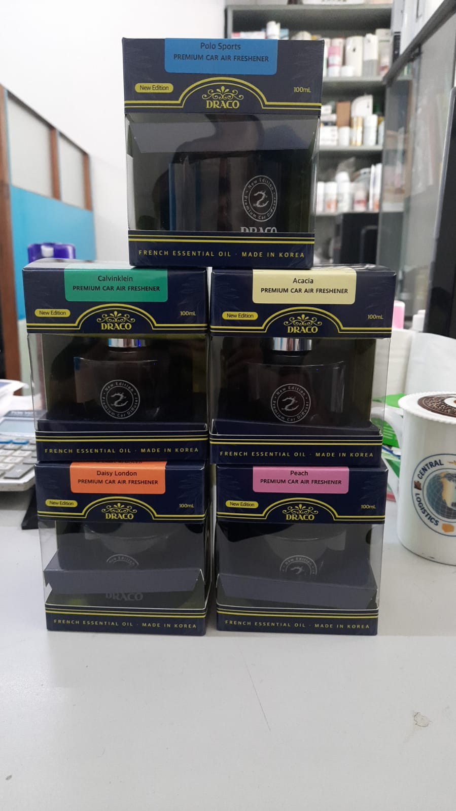 Transparent Draco Car Diffuser