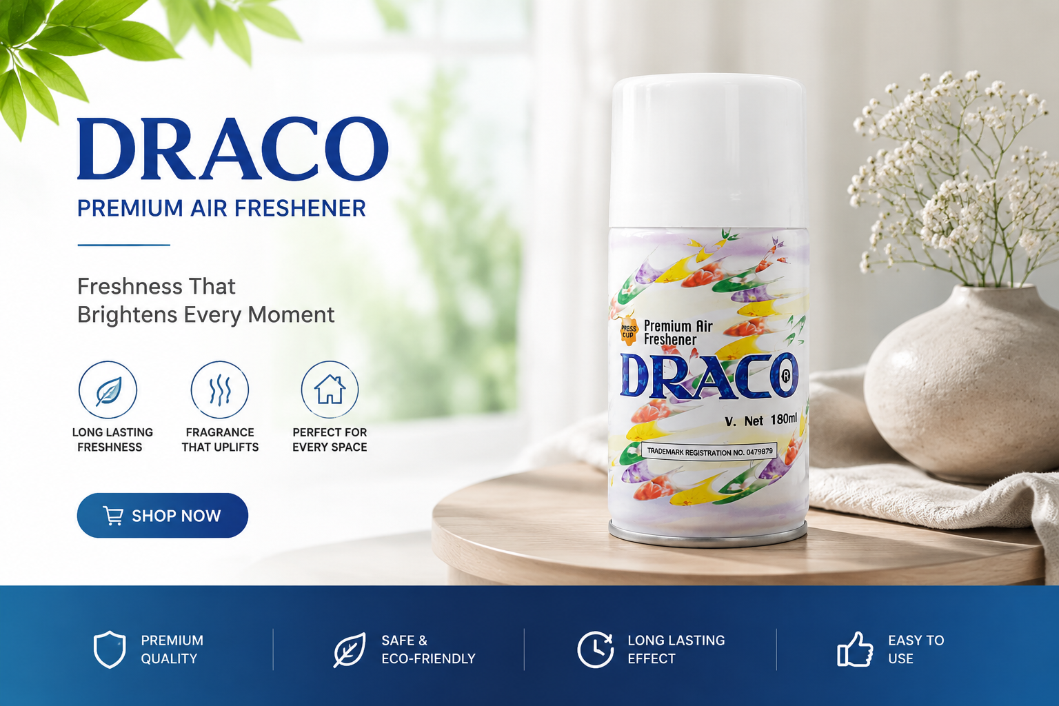 Draco Premium Air Freshener Lemon