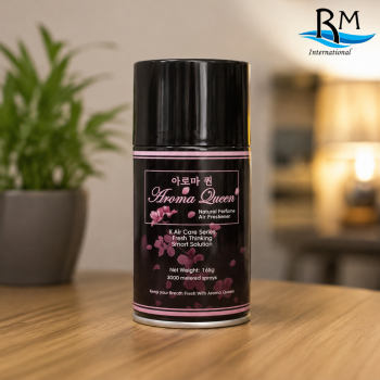 Black Aroma Queen K-Air Care Series Air Freshener Lemon